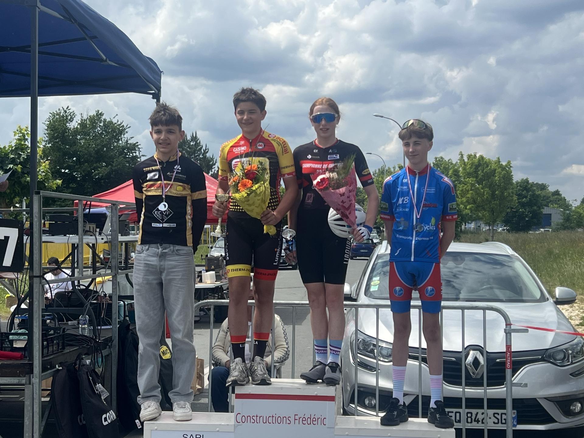 Podium u15 very